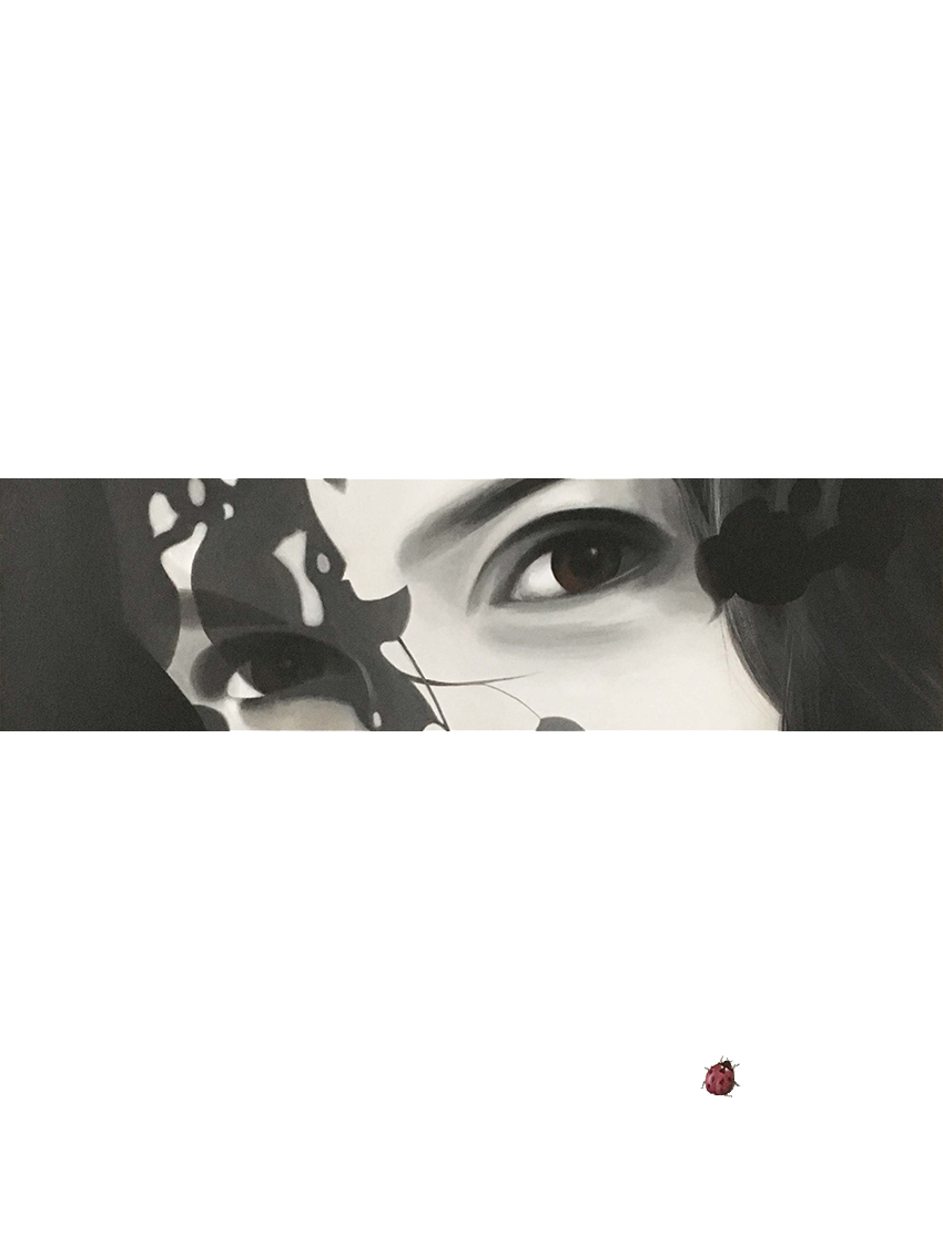 Peinture acrylique Dans l'ombre de Marc Palluy